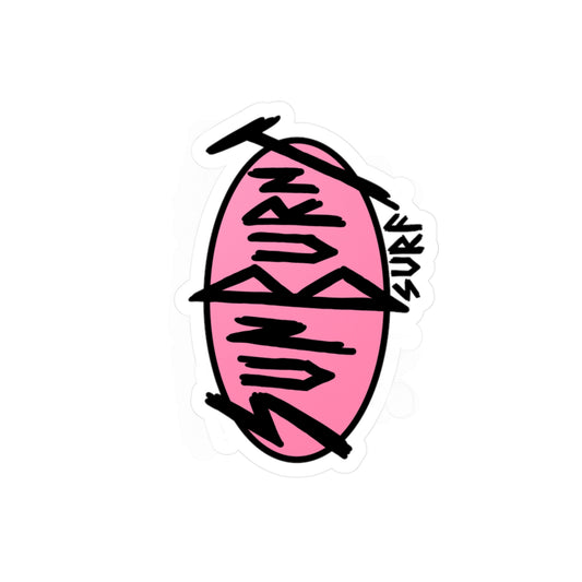 Logo Vinyl Sticker (Pink Lemonade)