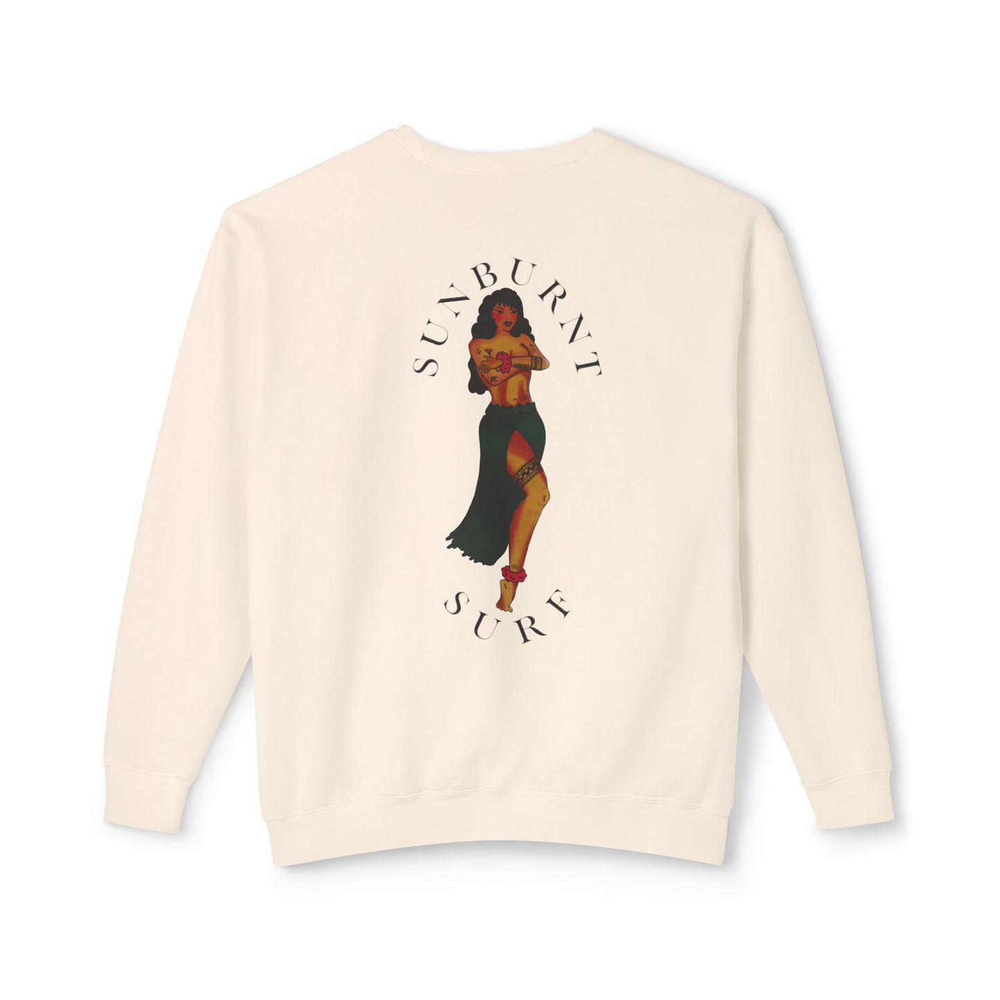 Hula Girl Lightweight Crewneck