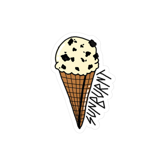 Ice Cream Cone Vinyl Sticker